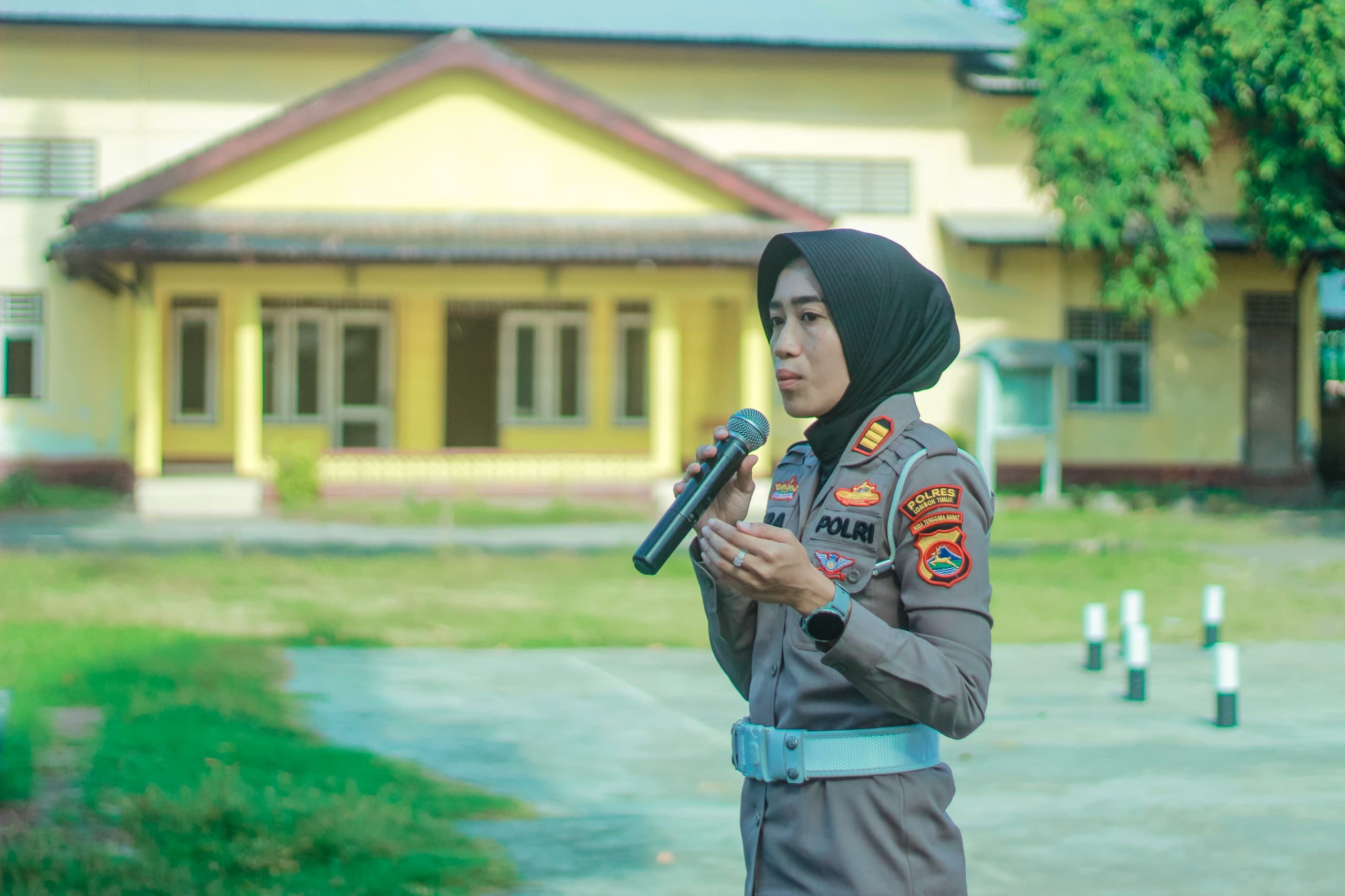 Kasatlantas berikan edukasi Tertib berlalu lintas